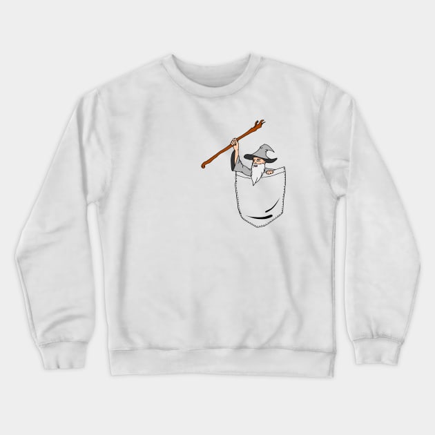 Pocket Wizard Crewneck Sweatshirt by Bruce Brotherton